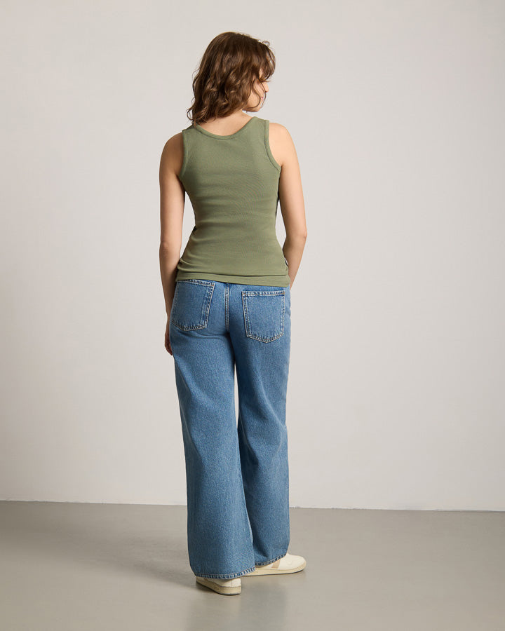 NIKIN TreeTop Women Pickle Top Damen grün Slim Fit