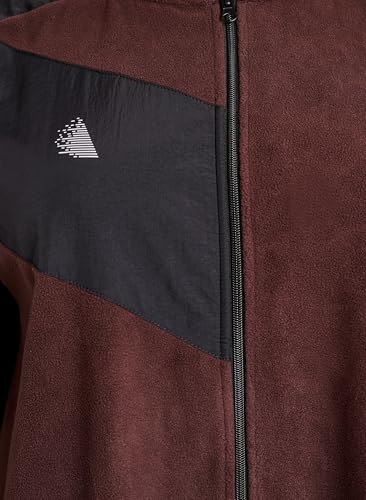 Zizzi Active Fleecejacke Damen mit Kapuze große Größen