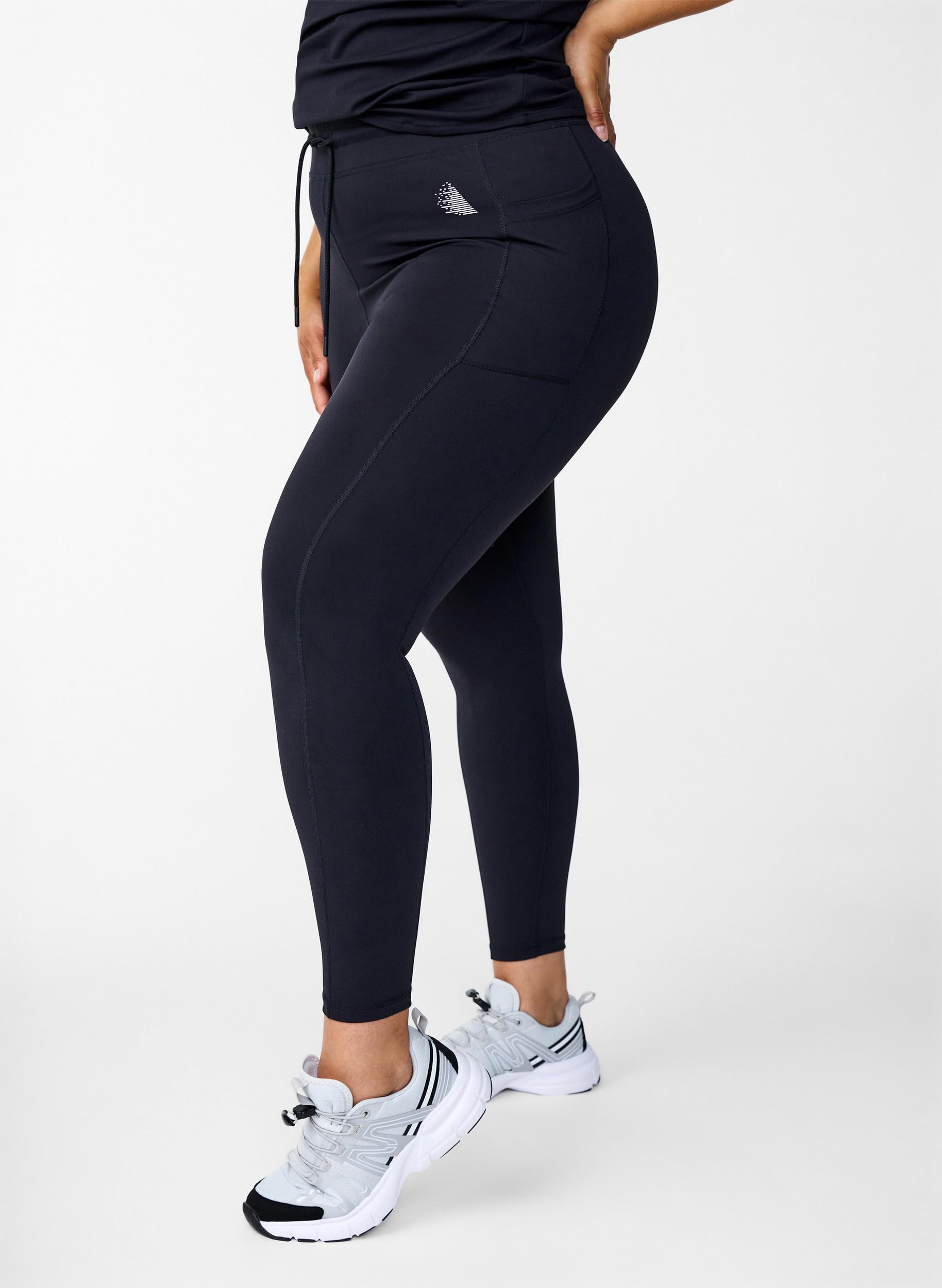 Zizzi Active Trainingstights Taschen Große Größen 42-60