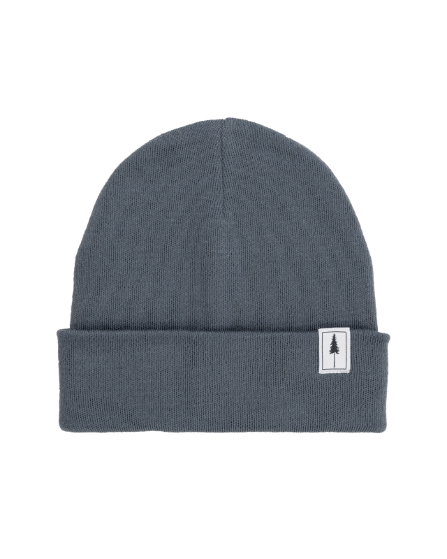 NIKIN Treeanie Mütze Steel Blue Baumwolle warme Wintermütze