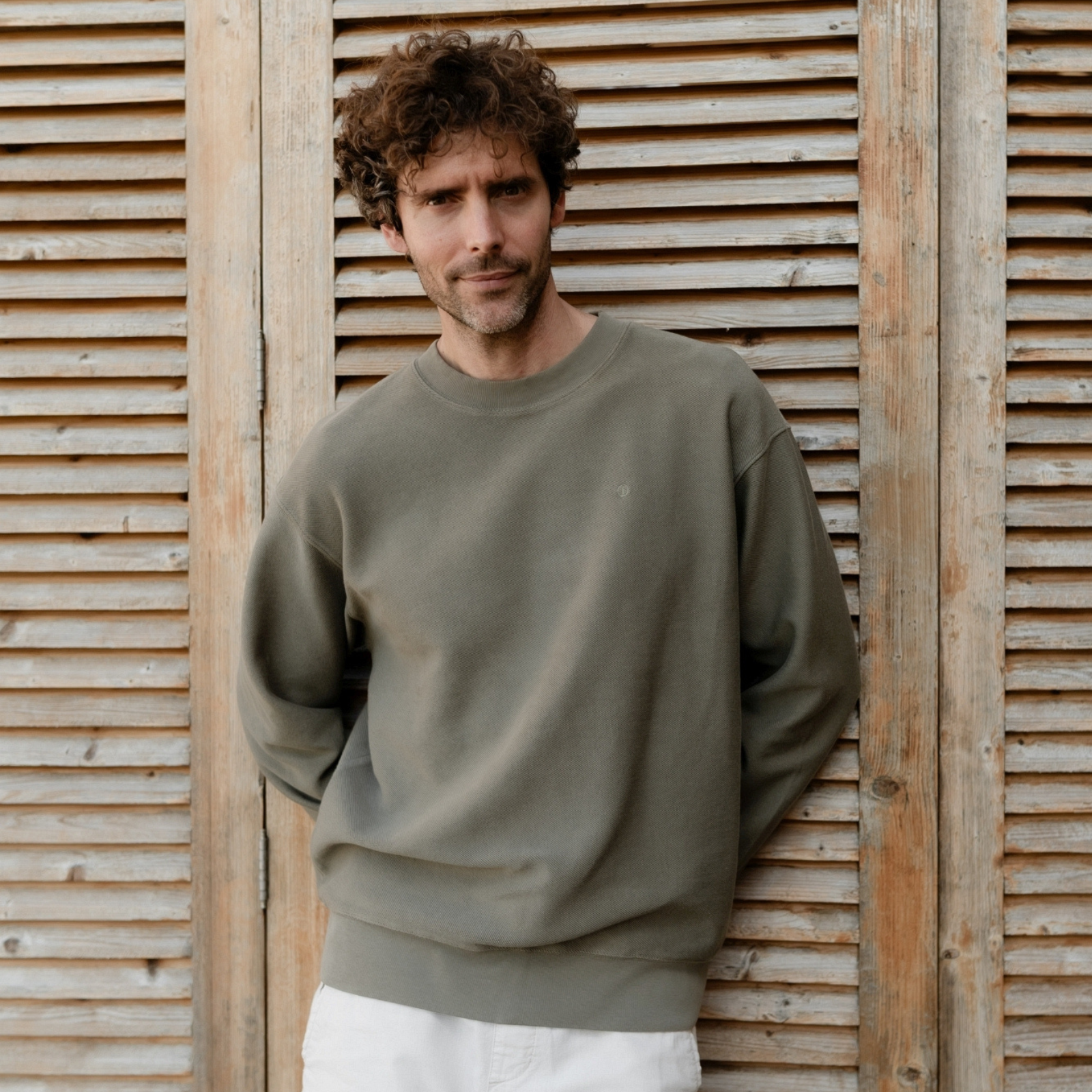 NORDLICHT Nilas Sweater Herren gemustert Bio-Baumwolle