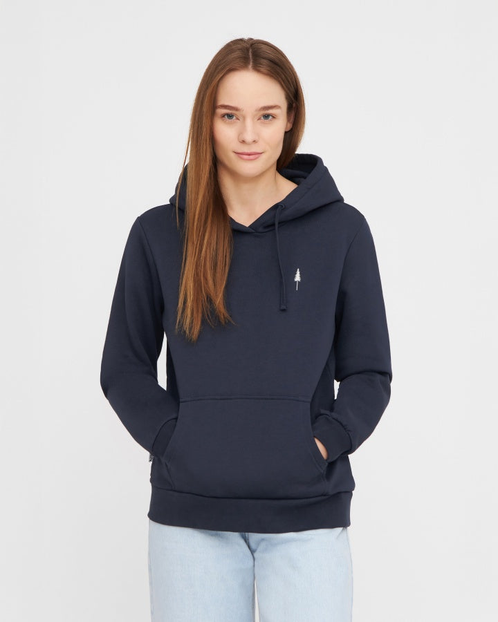 NIKIN TreeHoodie Women Dark Navy Hoodie Bio