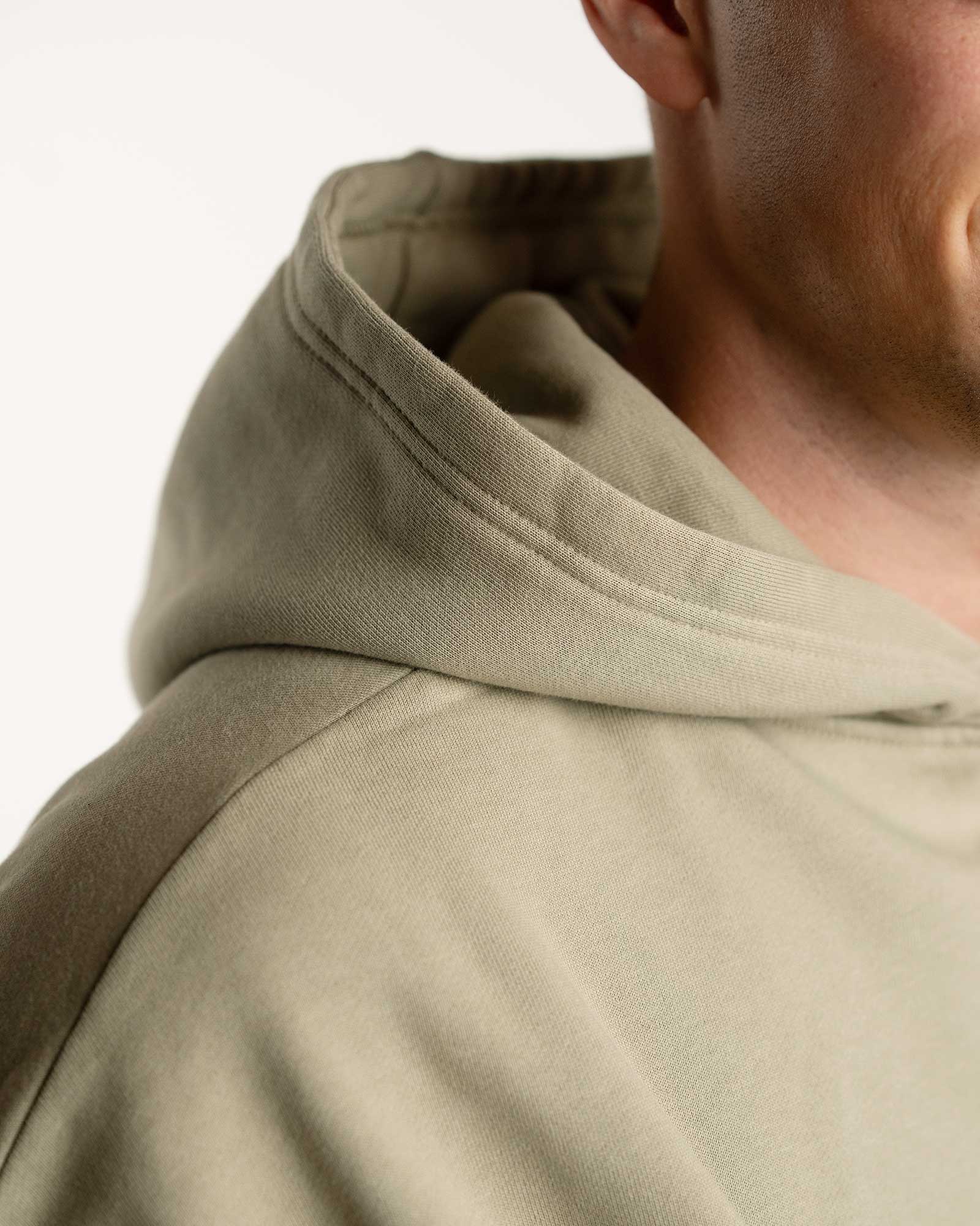 NIKIN TreeHoodie Oversized Hoodie Stone Dust Bio-Baumwolle