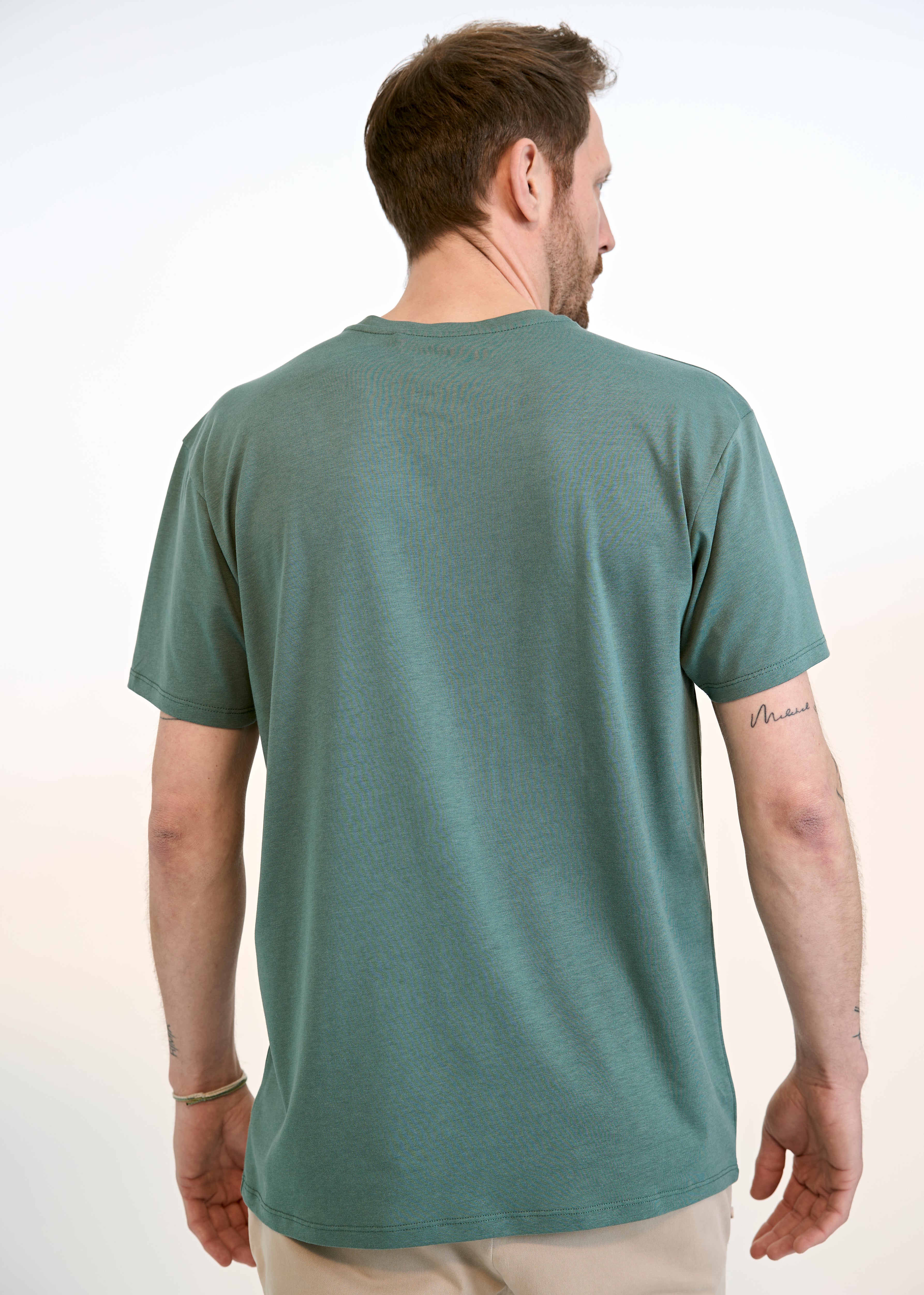 Wijld WoodShirt Timo Herren T-Shirt Camper Print Holz