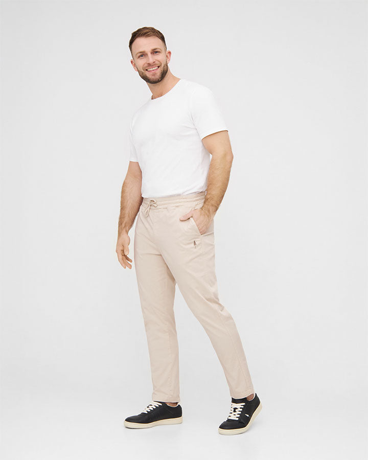 NIKIN TreePants Chino Relaxed Hose Beige – Bio-Baumwolle