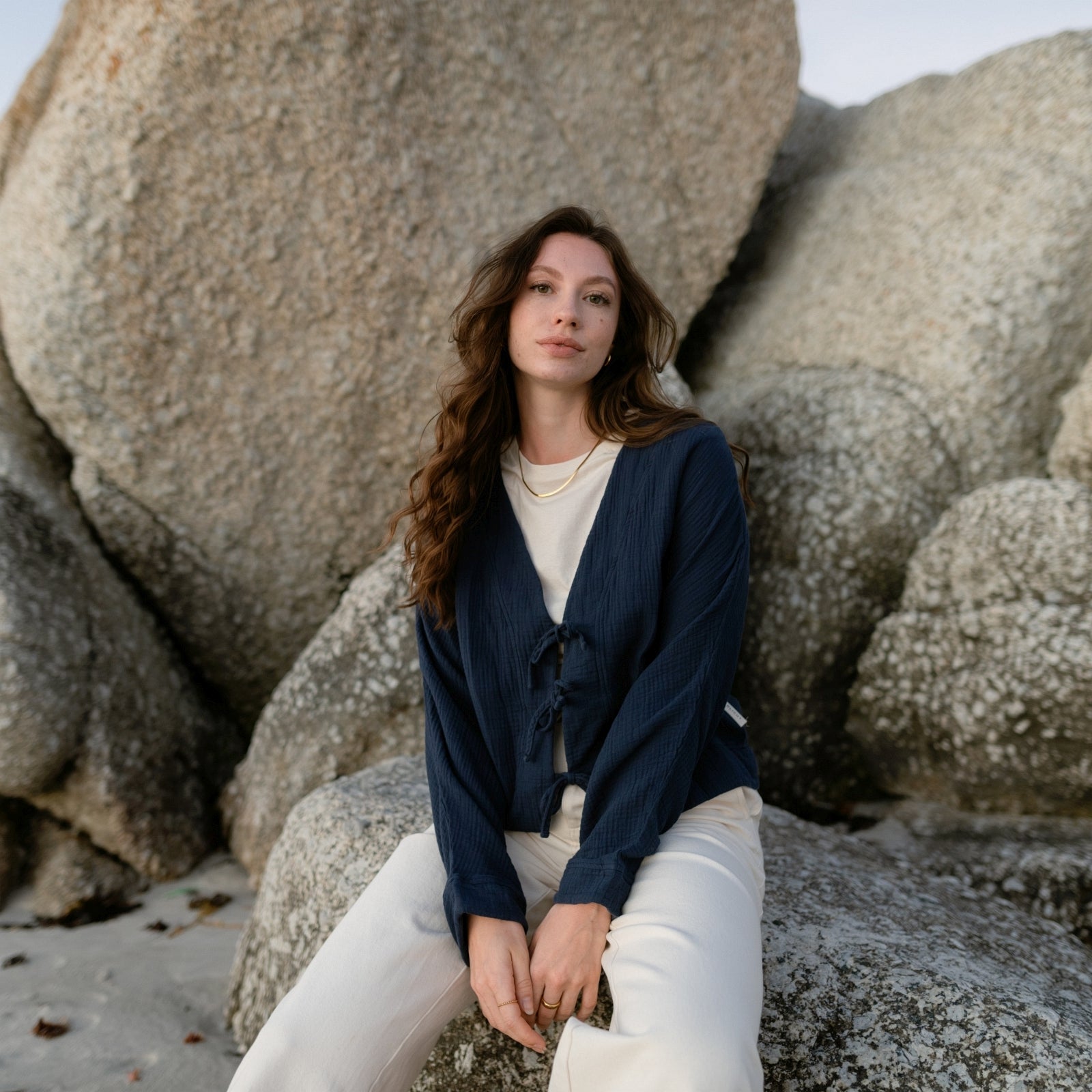 NORDLICHT Janne Musselin Jacke Damen leicht