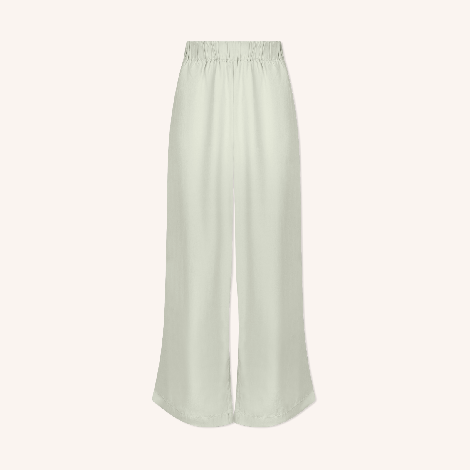 NORDLICHT Nora Palazzo Hose Grün Tencel