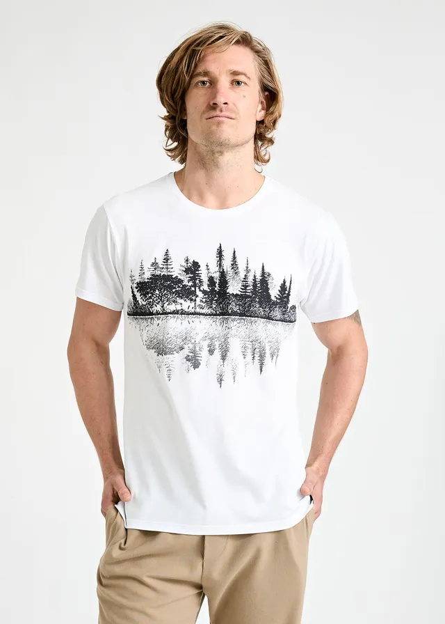 Wijld Alex Reflectionstripe Herren Woodshirt Streifen