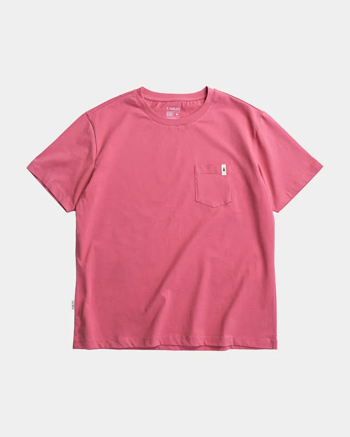 NIKIN TreeShirt Pocket Mono Relaxed T-Shirt Damen Wild Berry