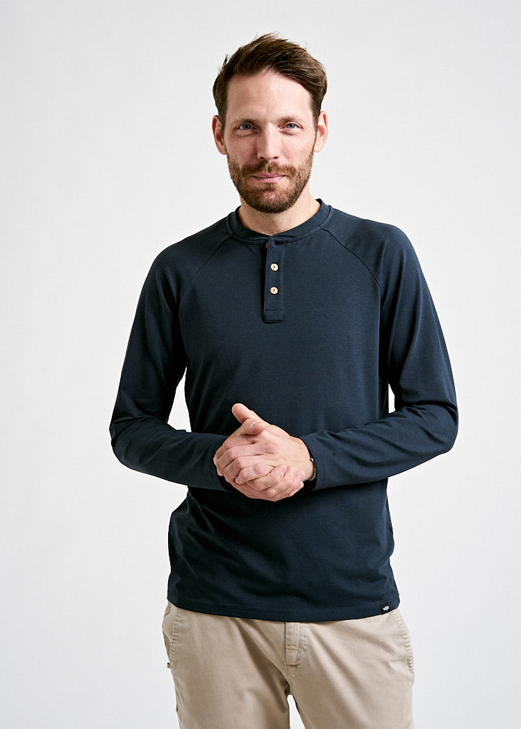 Wijld Fritz Carbon Herren Langarmshirt Lyocell