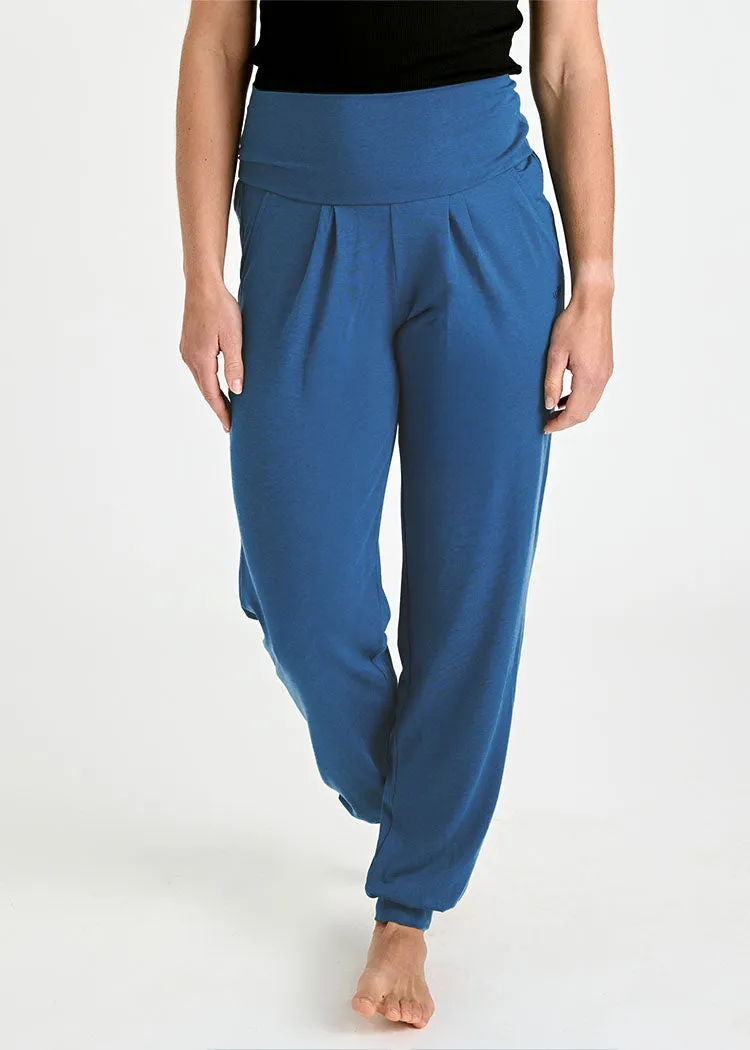 Wijld Amalie Yoga Pants Damen Bijout Blue locker Lyocell