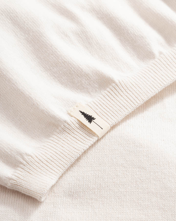 NIKIN TreePullover Knitted Light Pullover Faded Pearl Bio-Baumwolle