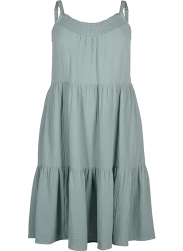Zizzi Dresses Trägerkleid Baumwolle Midi A-Linie 42-60