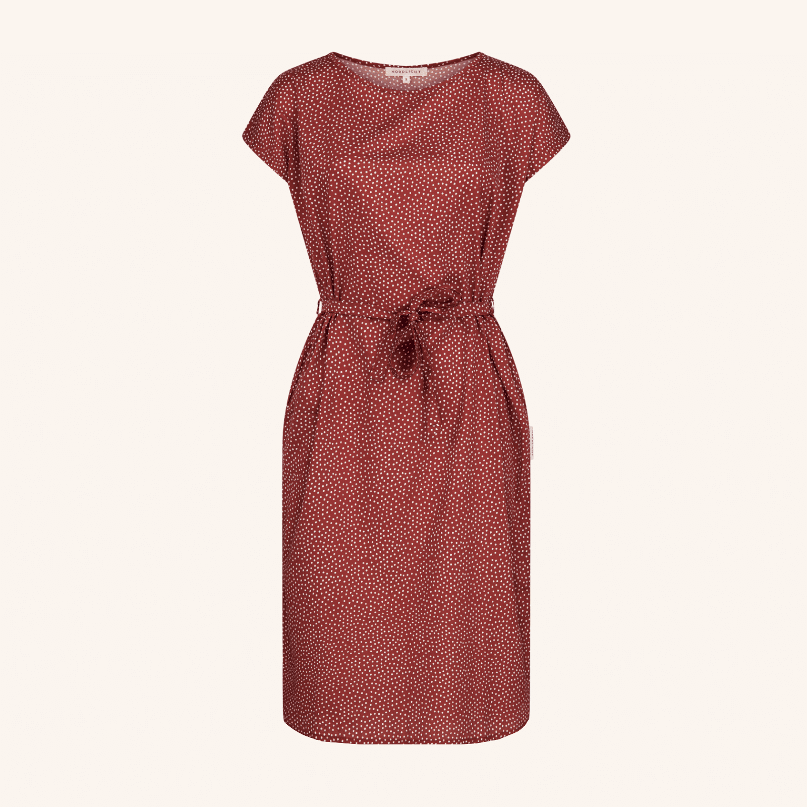 NORDLICHT Kleider Kleid Elin mit Punkten Ecovero Taschen