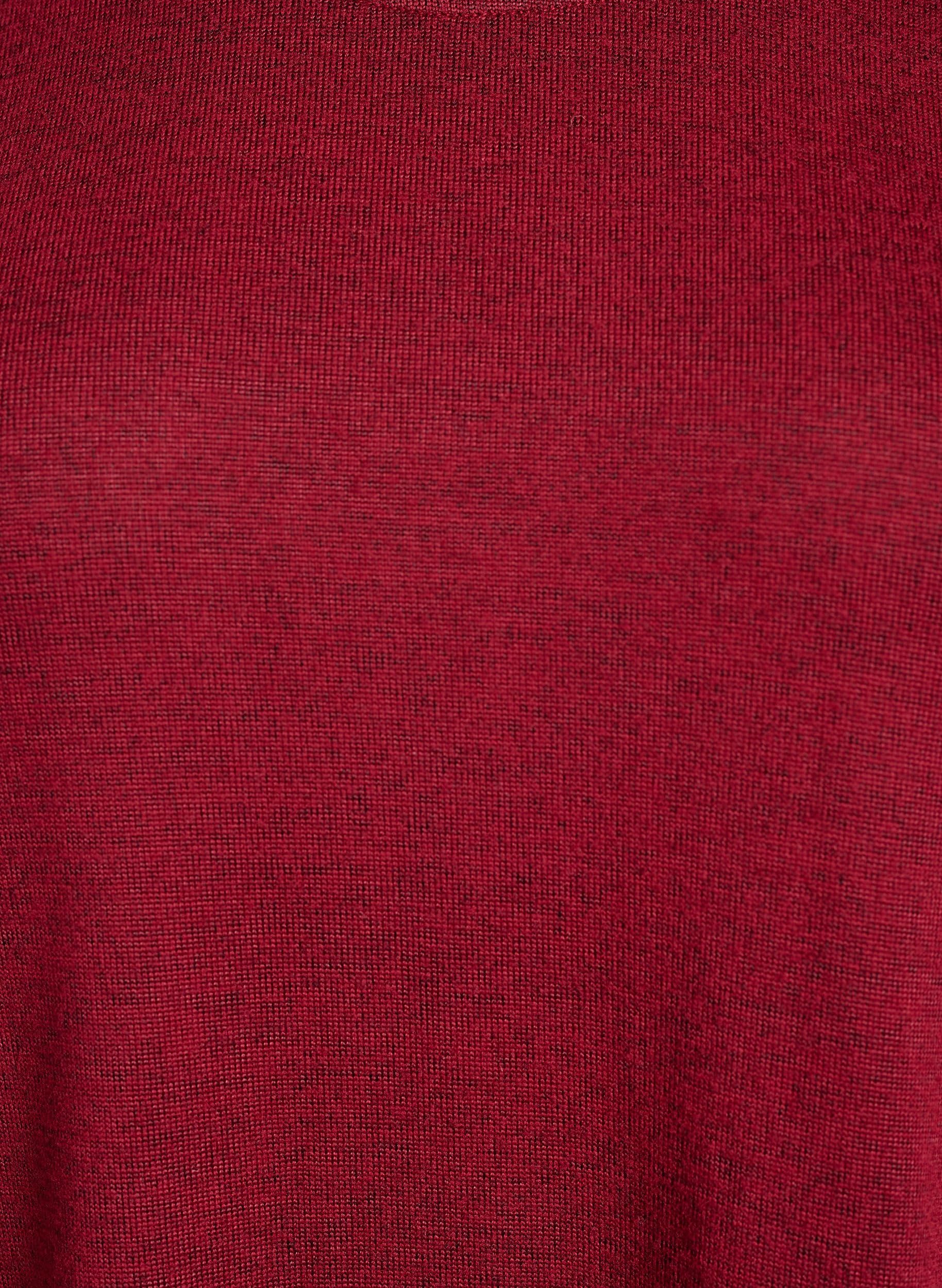 Zizzi Bluse Damen Langarm Rundhals Schwarz große Größen