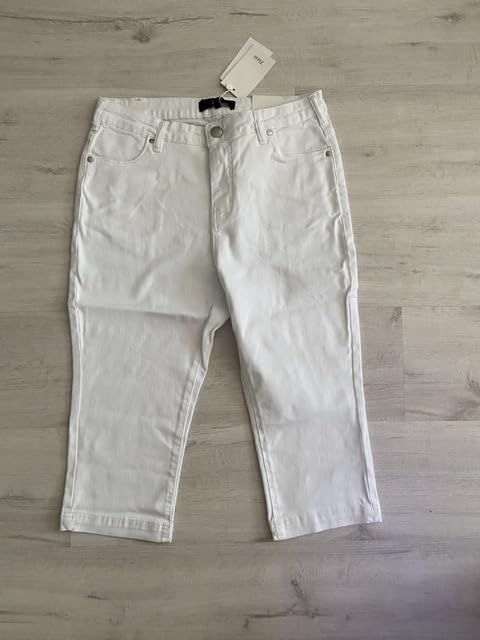 Zizzi Amy Capri Jeans Damen schwarz 3/4 High Waist