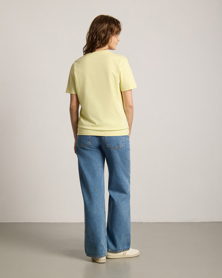 NIKIN TreeShirt Relaxed Women T-Shirt Lemon Haze Bio-Baumwolle