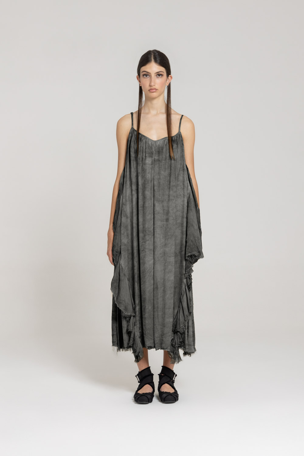 Sanctamuerte Abito Lungo Kleid lang Alltag