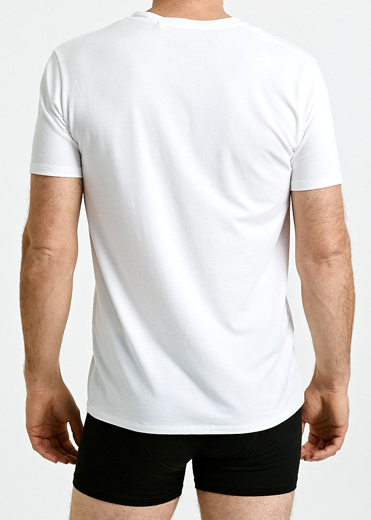 Wijld Underwear Oliver Unterhemd Herren Bright White Holz