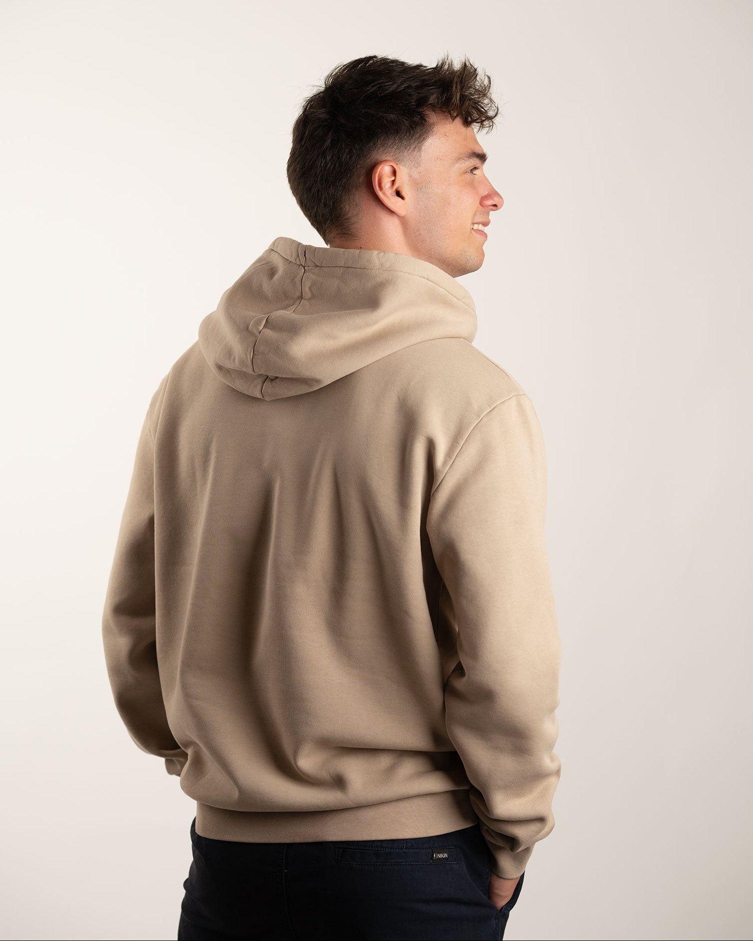 NIKIN TreeHoodie Hoodie Light Taupe Bio-Baumwolle