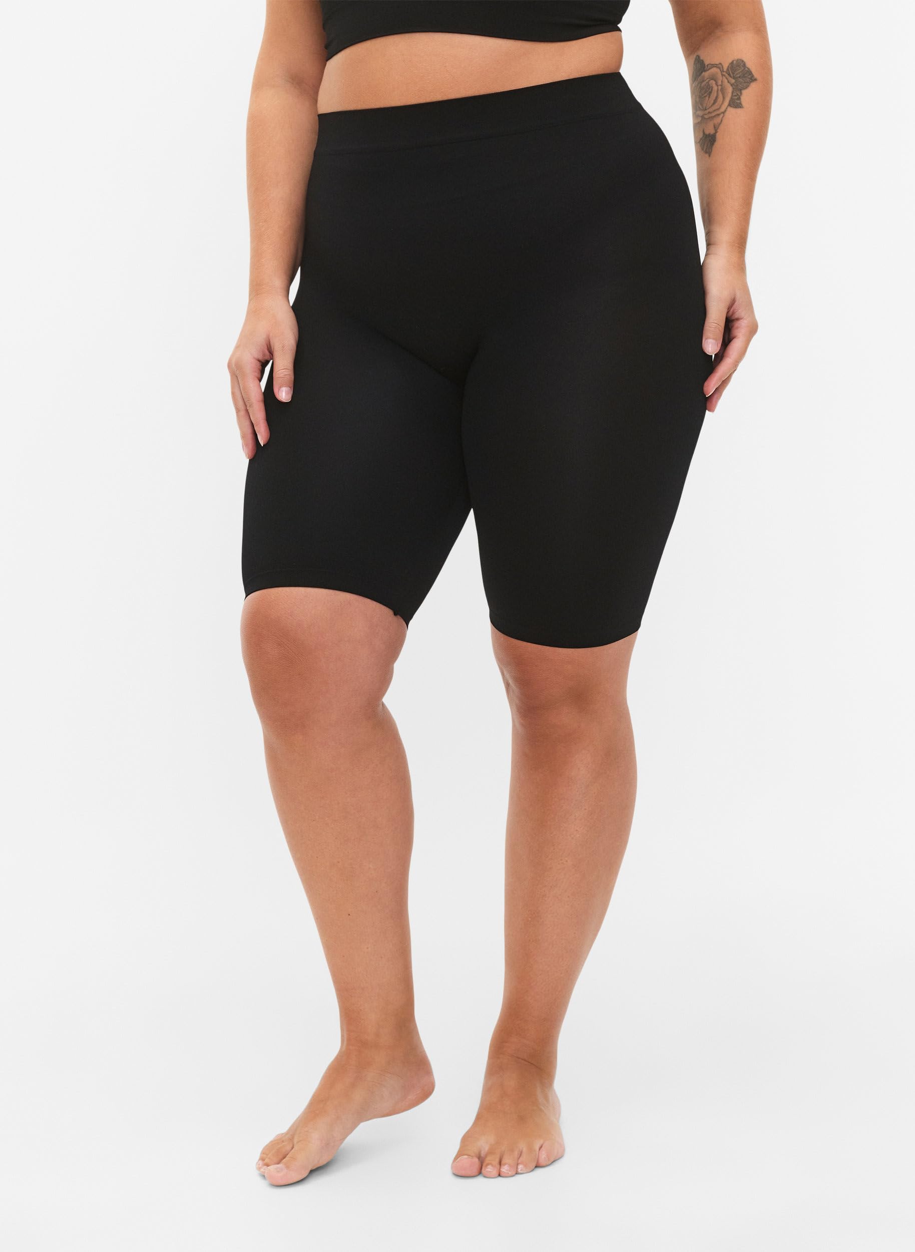 Zizzi Basic Shorts Nahtlos 2-Pack Große Größen