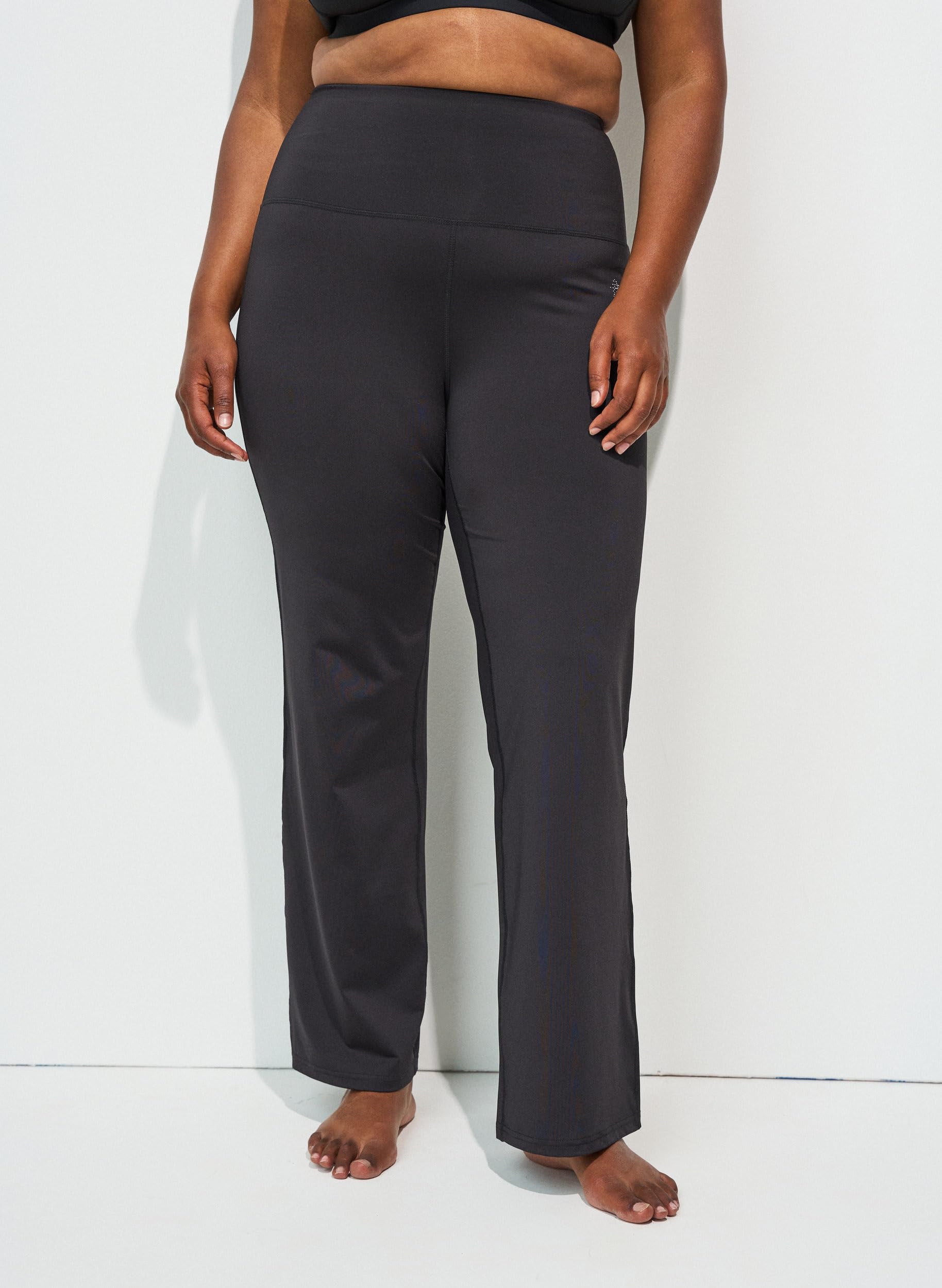 Zizzi Activewear Trainingshose Flared High Waist 46-48
