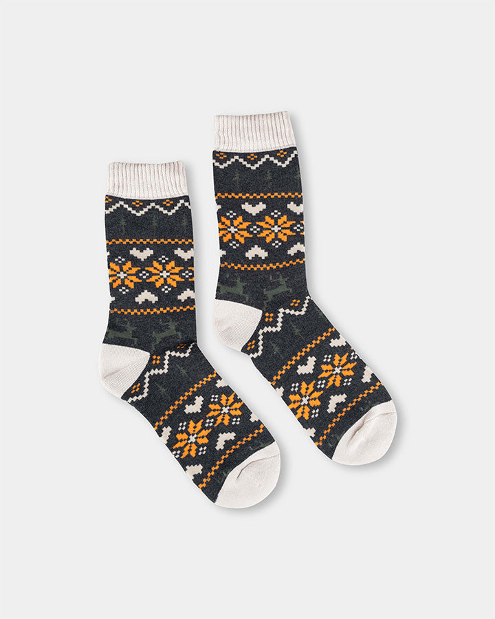 NIKIN TreeSocks Cosy Nordic Socken Multicolor Bambus 2er