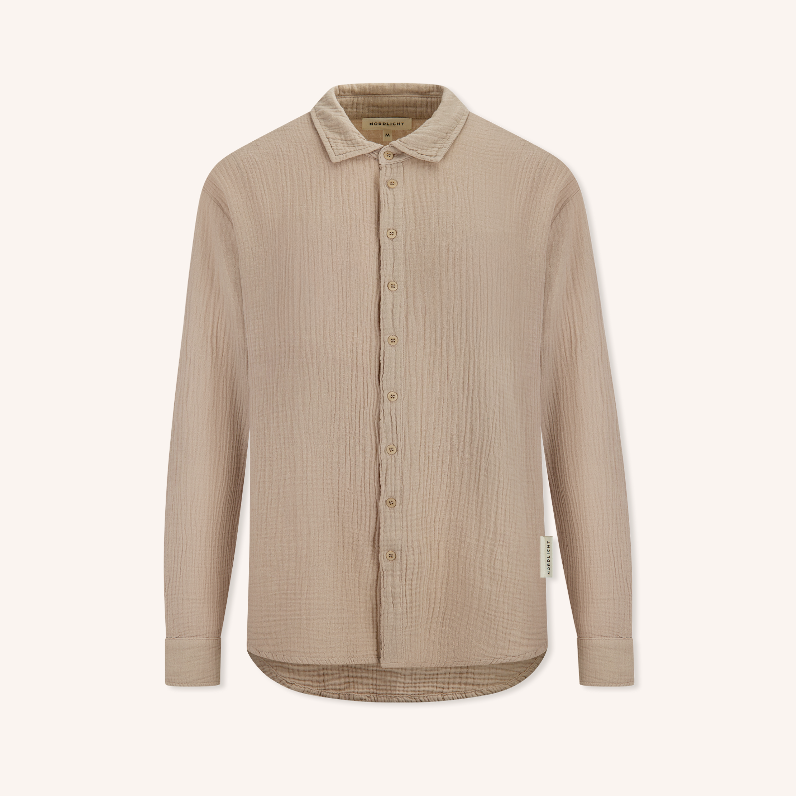 Nordlicht Lias Musselin Hemd Herren Bio-Baumwolle