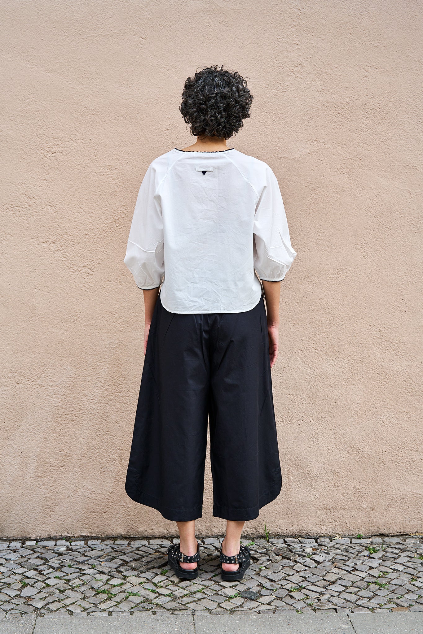 Christiane Strobel FELI Culottes Bio-Baumwolle schwarz
