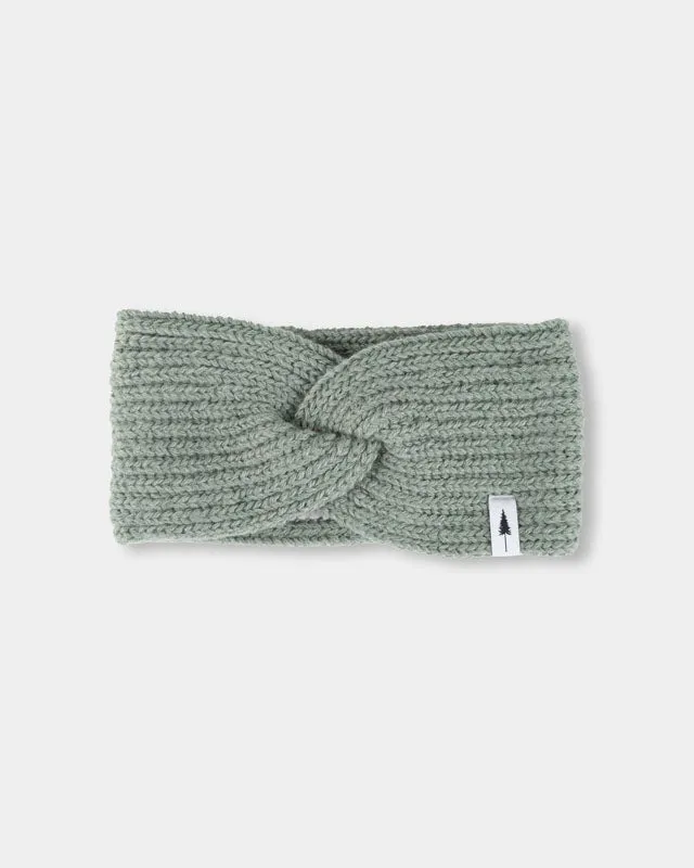 NIKIN TreeHeadband Knitted Twist Stirnband Cool Matcha