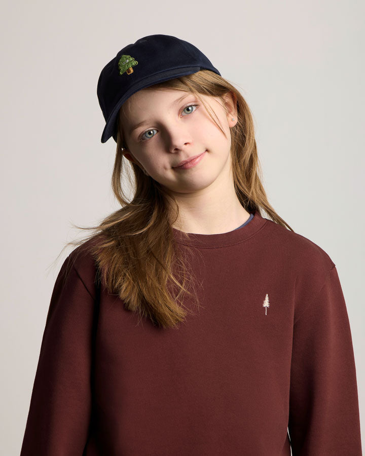 NIKIN TreeCap TreeBuddy Kids Cap navy Baumwolle