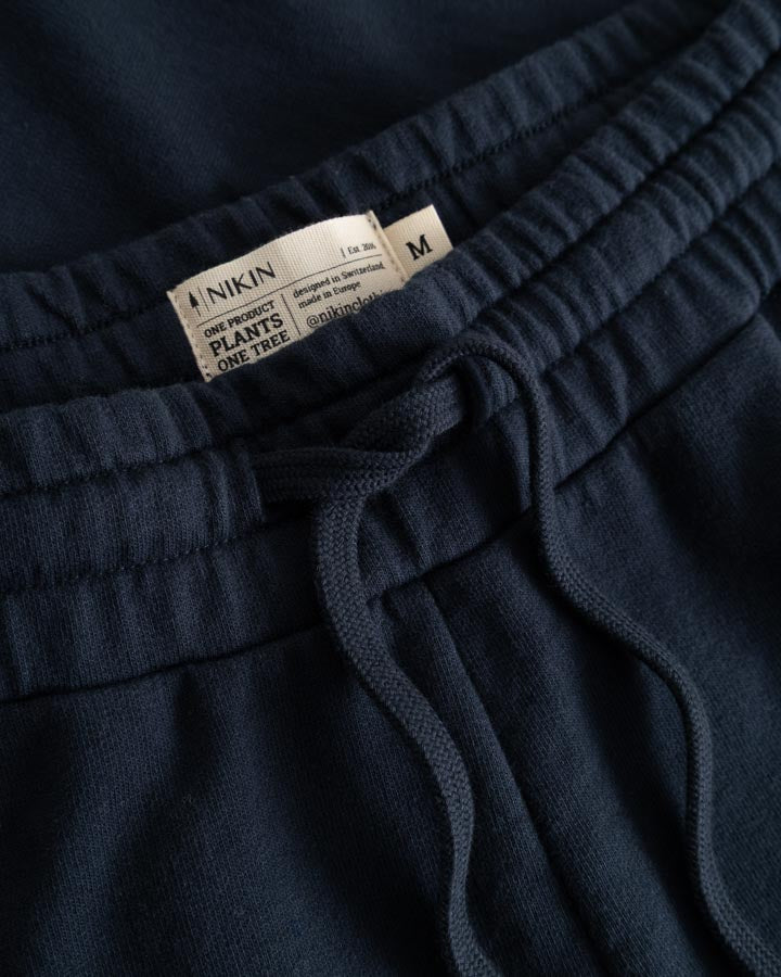 NIKIN TreeShorts Jogging Shorts Dark Navy Bio-Baumwolle