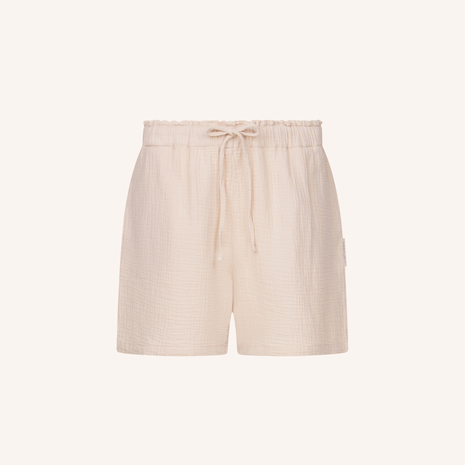 NORDLICHT Leja Musselin Shorts Natur Damen