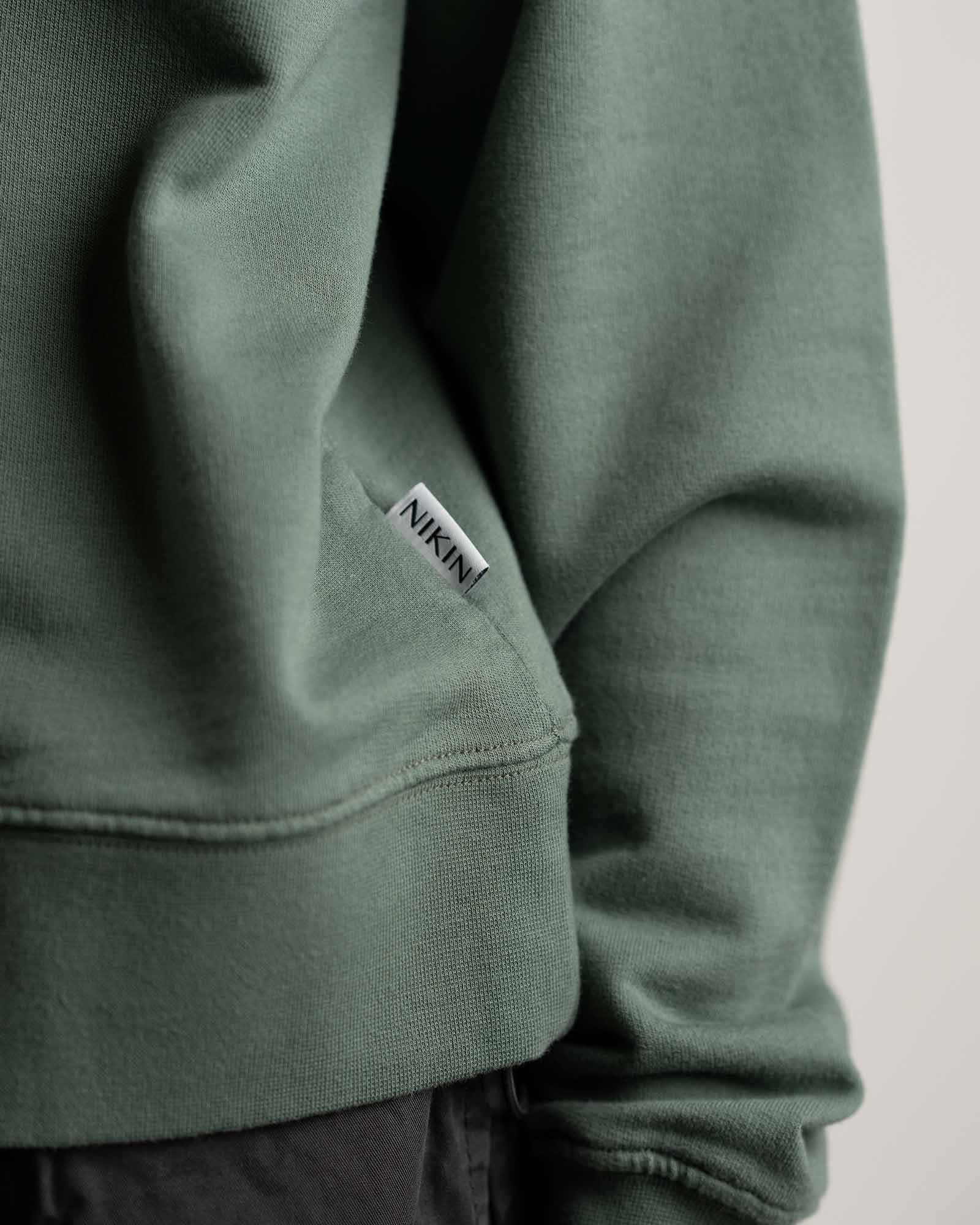 NIKIN TreeSweater Raglan Sage Pullover Damen
