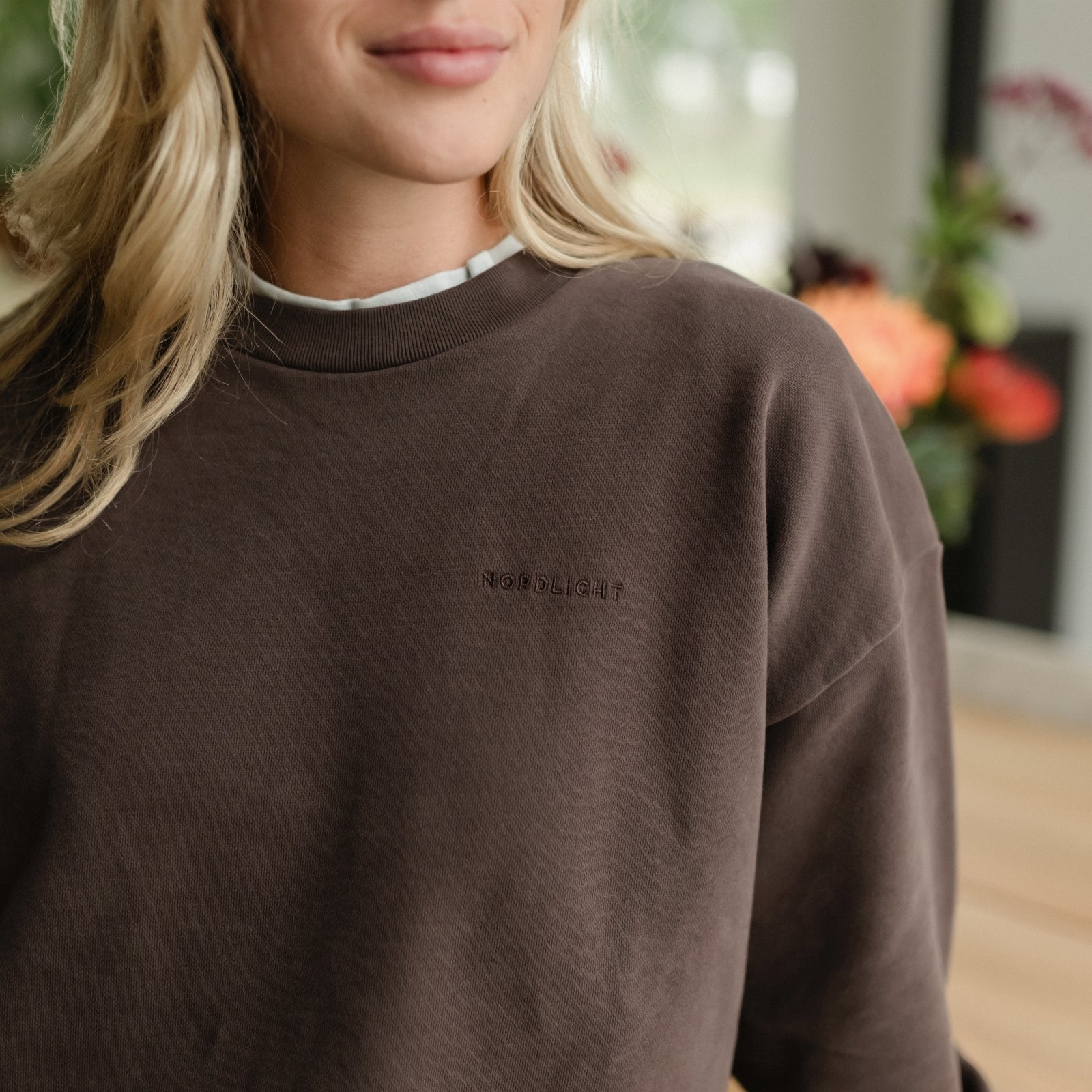 NORDLICHT Jonna Sweater Braun Pullover Bio weich