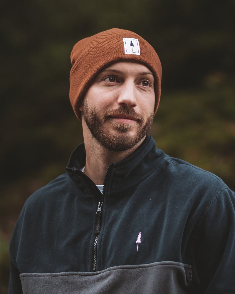 NIKIN Treeanie Classic Beanie Sepia Baumwollmix