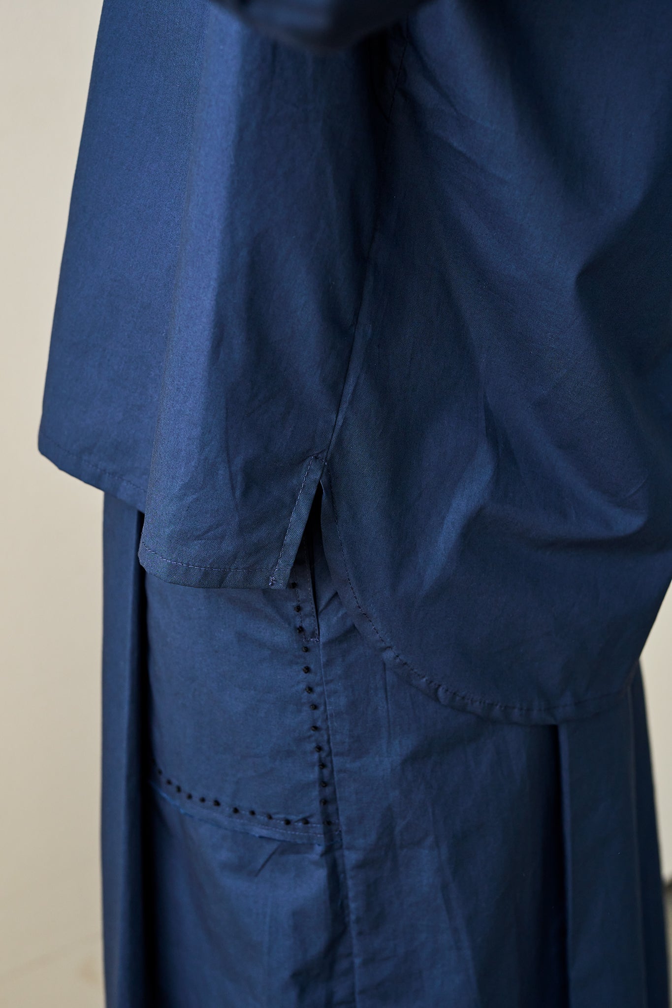 Christiane Strobel Oberteile OFELIA Bluse Bio-Baumwolle Blau
