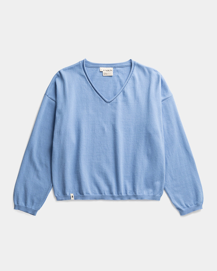 NIKIN TreePullover Knitted Light Damen Provence Bio-Baumwolle