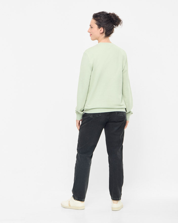 NIKIN TreeSweater Evolve Pullover Cool Matcha Bio-Baumwolle