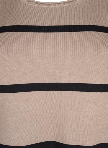Zizzi Cardigans Pullover Viskose Gestreift Gr. 42-60