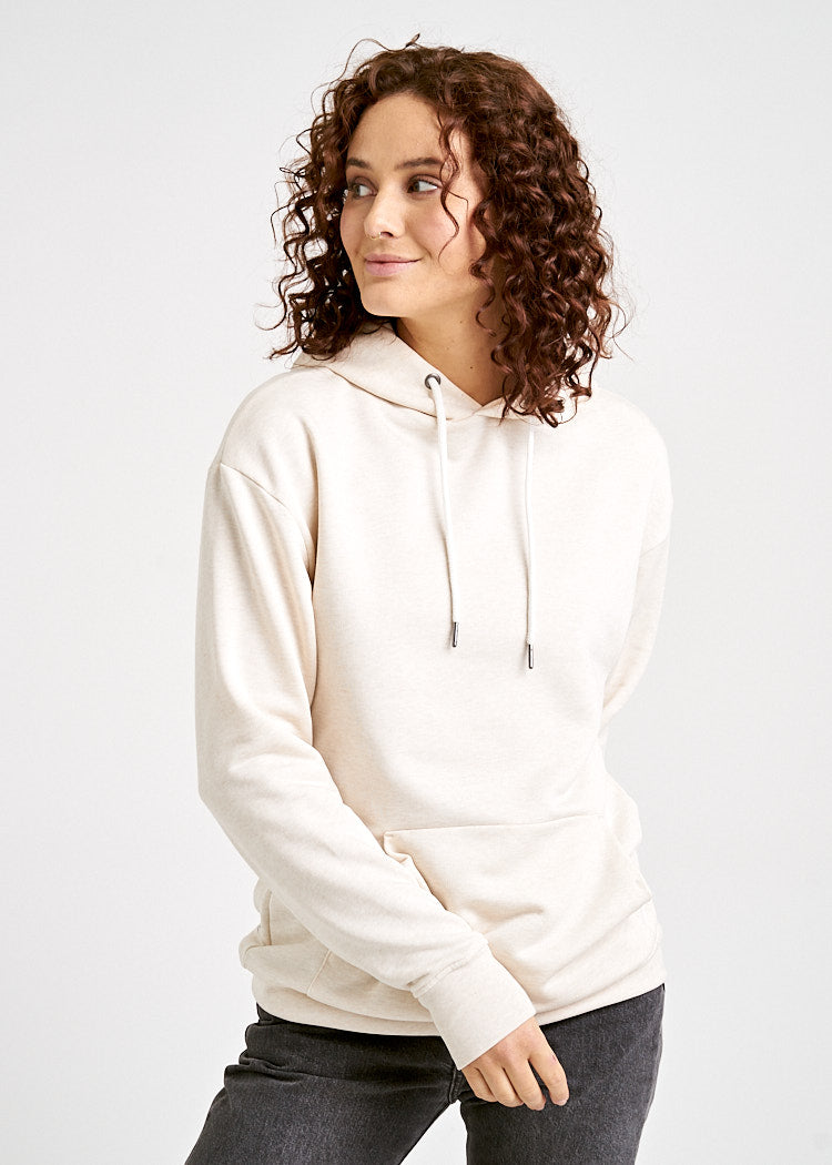 Wijld Hoodie Damen Kapuzenpulli Crème Brûlée Lyocell