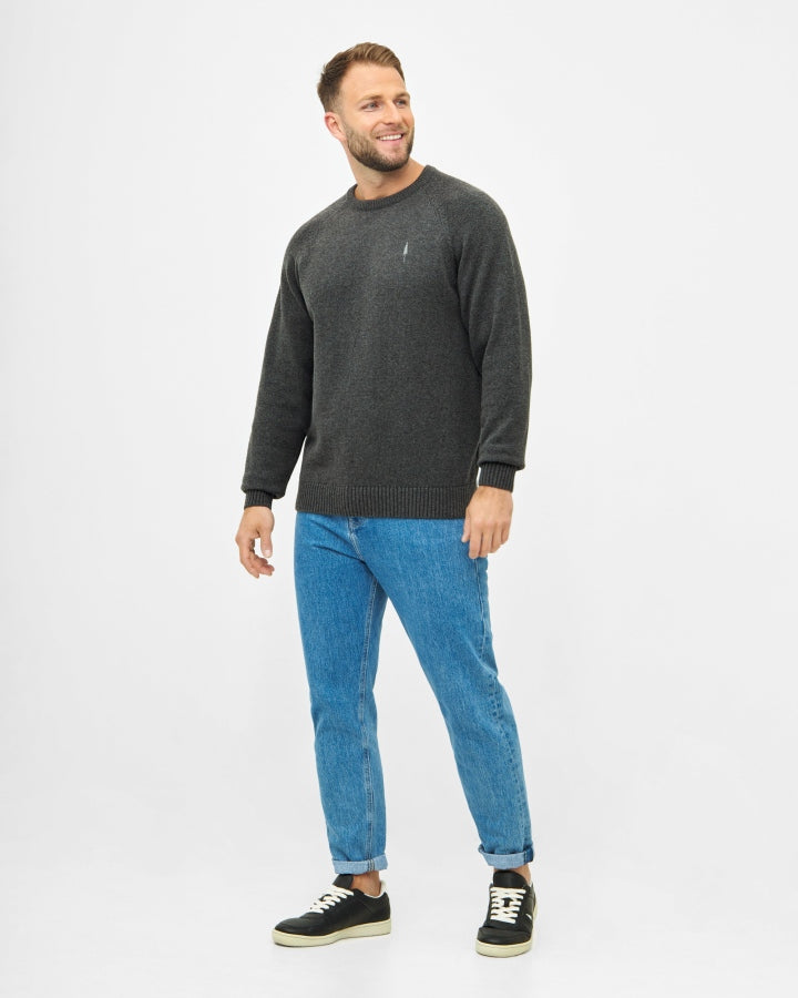 NIKIN TreePullover Cosy Pullover Anthracite Mel Grau