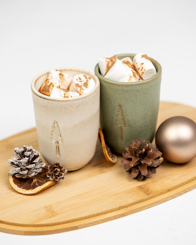 NIKIN TreeMug Ceramic Tasse Chalk 275 ml Keramik