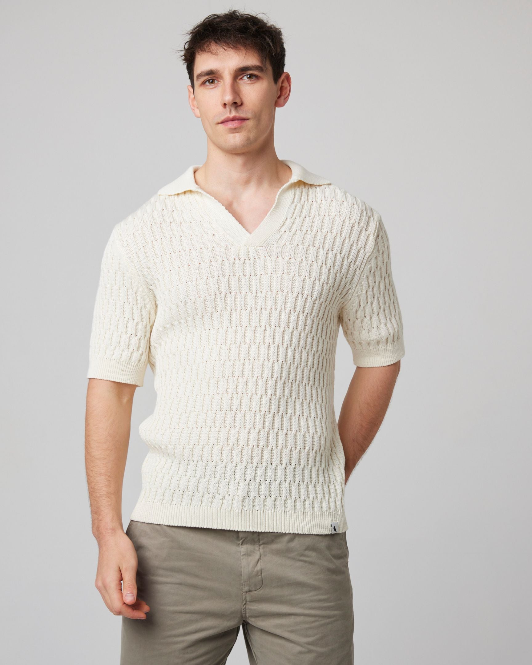Peregrine Cove Polo Shirt Weiß L