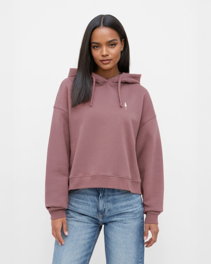 NIKIN TreeHoodie Oversized Women Hoodie Astrodust Bio