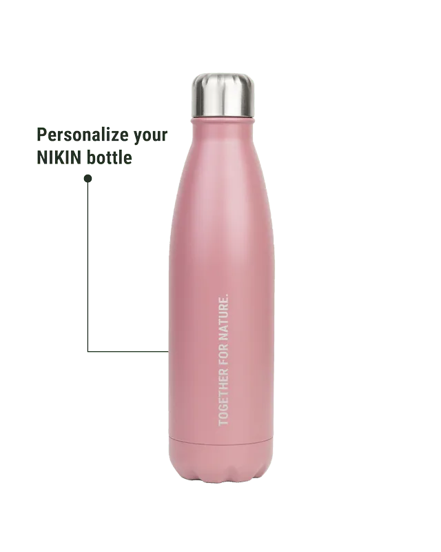 NIKIN TreeBottle Trinkflasche Astrodust 500ml mit Gravur