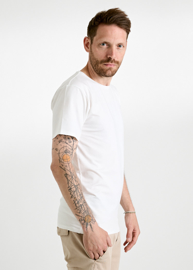 Wijld Timo T-Shirt Bright White Basic Elasthan