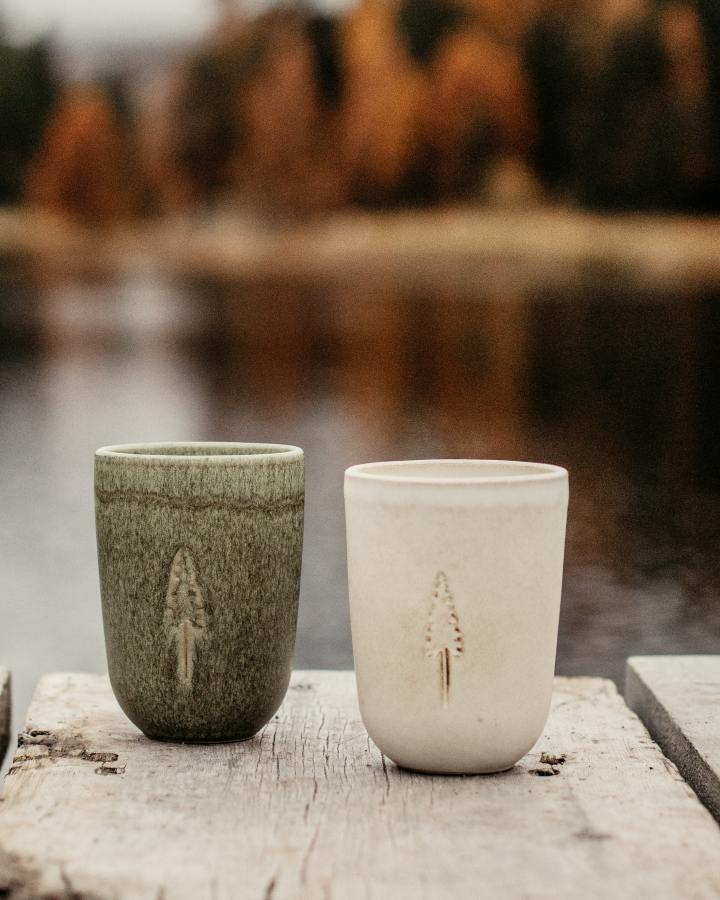 NIKIN TreeMug Ceramic Tasse Chalk 275 ml Keramik