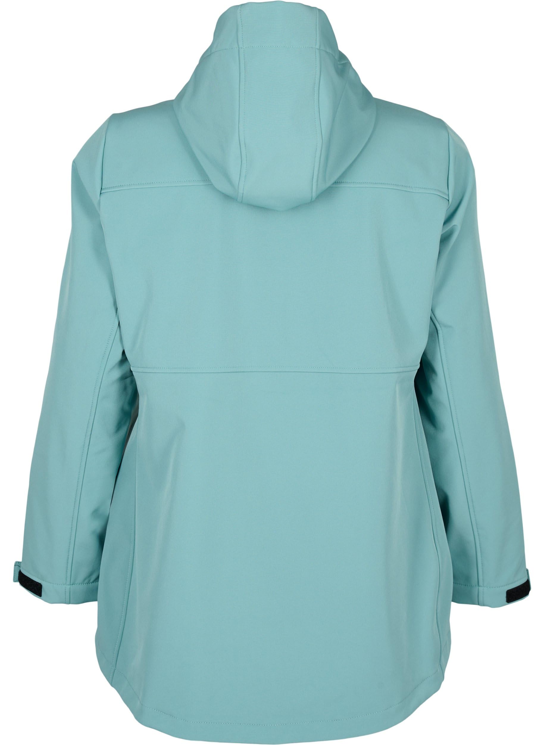 Zizzi Jackets Softshelljacke Kapuze winddicht