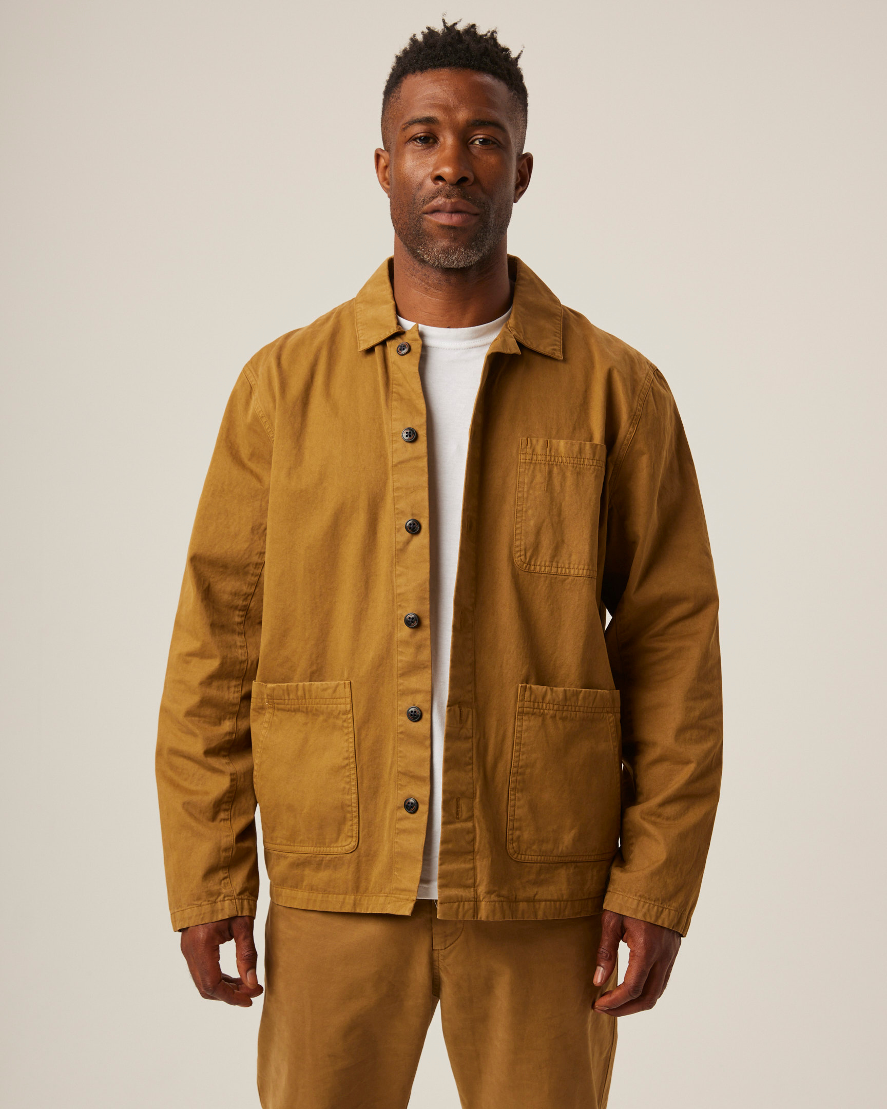 Peregrine Ashton Chore Jacke Navy Baumwolle Herren